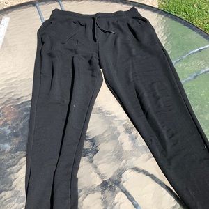 Black sweatpants
